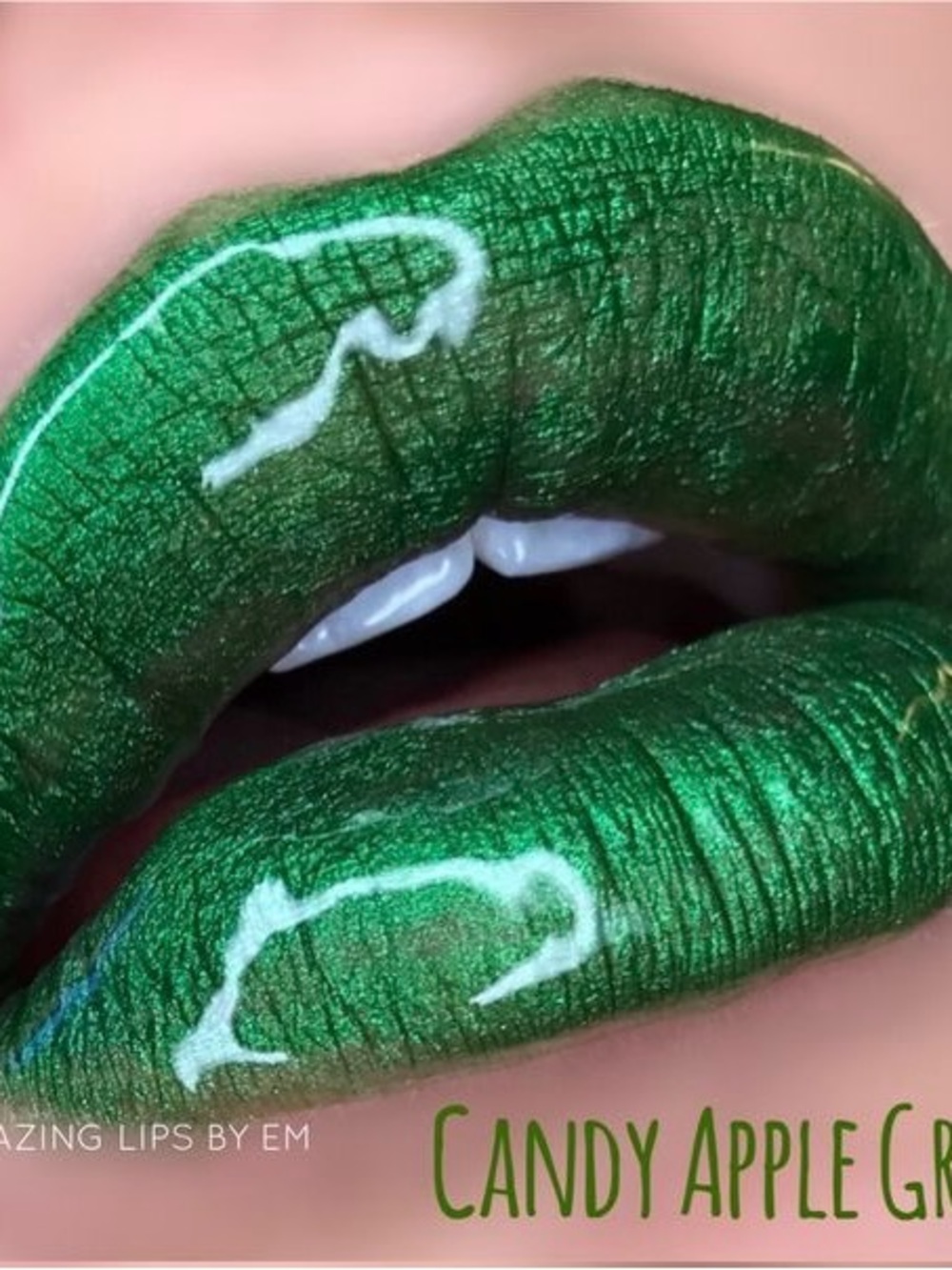 SeneGence Candy Apple Green Metallic Lipstick